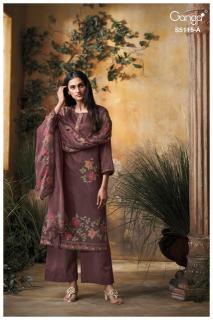 Ganga saiba 5115 cotton dress material wholesale price